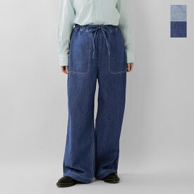 セール【30%OFF】Johnbull ジョンブル ライトデニム イージー デッキ パンツ jl253p01 レディース 【サイズ交換初回無料】【クーポン対象】