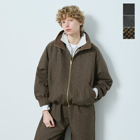 kha:ki カーキ ワイド ハリントン ジャケット “WIDE HARRINGTON JACKET” mil25fjk3237 レディース 2025aw新作 アウター【◇】