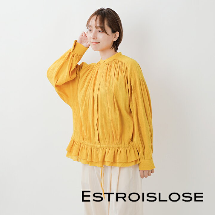楽天市場】ESTROISLOSE エストゥロワルーズ コットン ストライプ 裾 