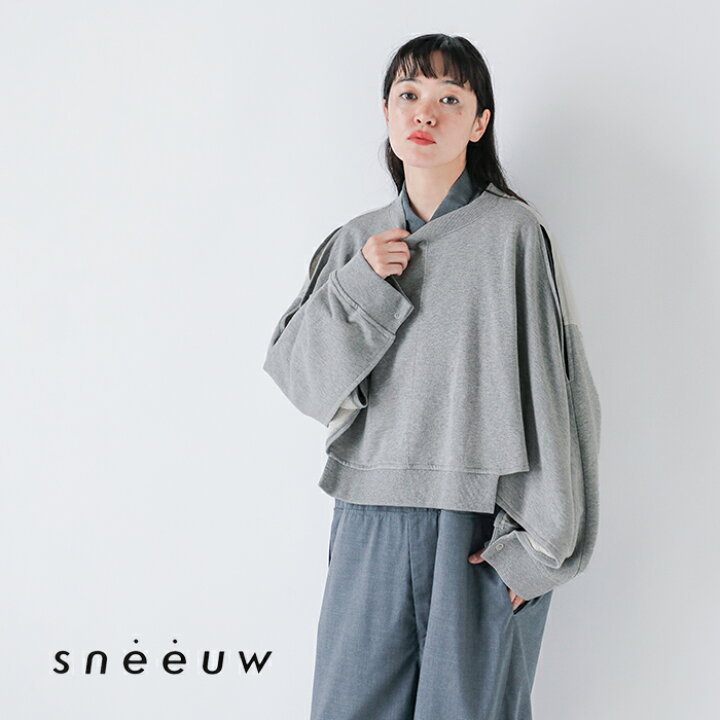 楽天市場】sneeuw スニュウ コットン シルク ポスト 4way プルオーバー 