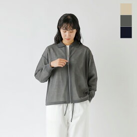 セール【50%OFF】EMMACULATE エマキュレイト ウールシアー 襟付き ジップ カーディガン 2253k-01348 レディース【クーポン対象】