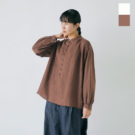 セール【40%OFF】CLOLI クロリ ヘンプ スタンドカラー ブラウス “HEMP STAND COLLAR BLOUSE” cl-sh041 レディース【3こ1】