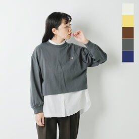 セール【40%OFF】Gymphlex ジムフレックス コットン天竺 パフスリーブ クルーネック プルオーバー gy-c0481cpj レディース 【海外出荷不可】