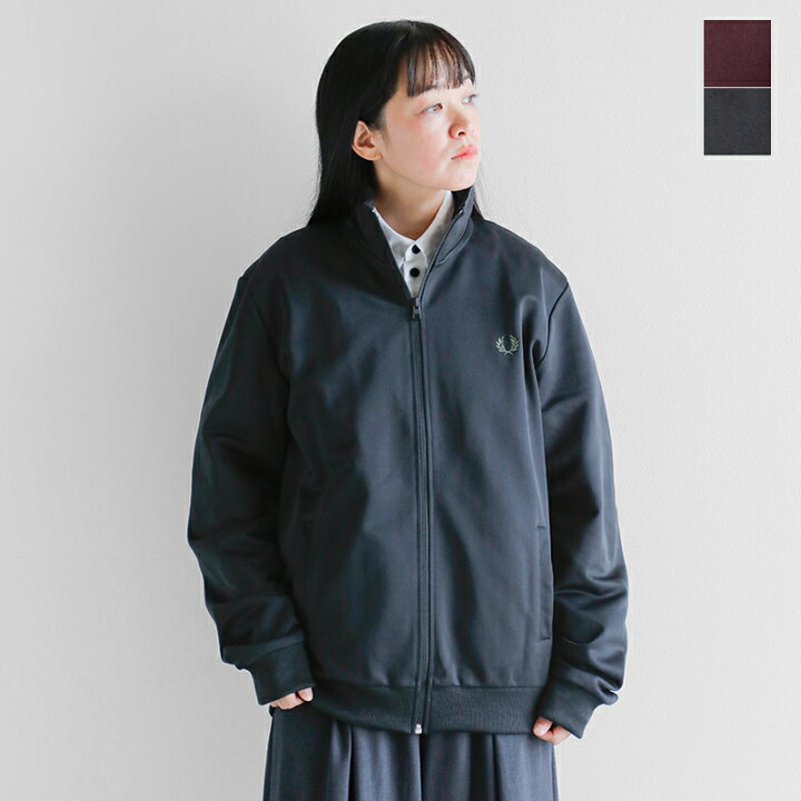 フレッドペリー FRED PERRY 起毛 トラックジャケット ダイヤモンド 