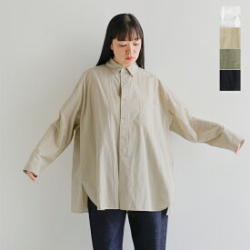 TICCA ティッカ コットン ハーブ スクエア ビッグ シャツ ブルゾン UNI tbea-113 2025aw新作 ユニセックス