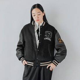 SCYE BASICS サイベーシックス ウール メルトン バーシティ ジャケット “Wool Melton Varsity Jacket” 5725-63555 2025aw新作 ユニセックス アウター【◇】