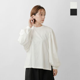 セール【40%OFF】MANON マノン コットン ギャザー ロングスリーブ Tシャツ “GATHER SLEEVE LS TEE” mnn-c-168 レディース【3こ1】