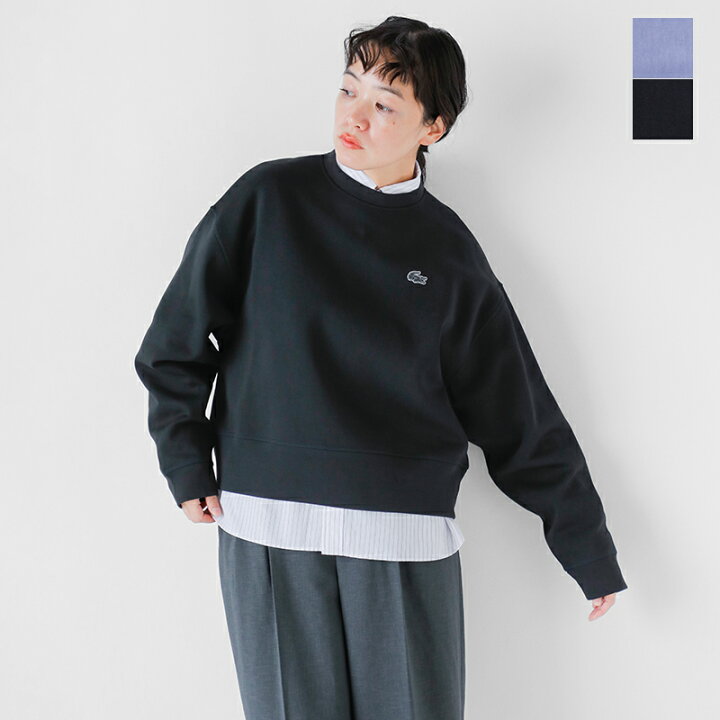 楽天市場】LACOSTE ラコステ コットン クルーネック スウェットシャツ 