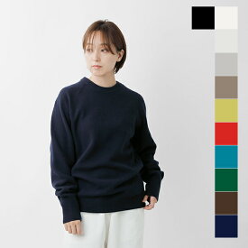 セール【20%OFF】NARU ナル タスマニアラム ラグラン ニット プルオーバー 665600-1 レディース シンプル ベーシック 軽い 暖かい クルーネック 洗える 日本製【☆】