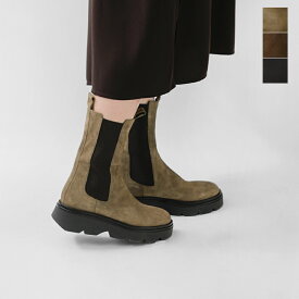 セール【30%OFF】FRATELLI RIZZOLI フラテッリリッツォーリ カウスエードレザー ミドル チェルシー ブーツ lu-938-5191-ca レディース 2025aw新作 【サイズ交換初回無料】