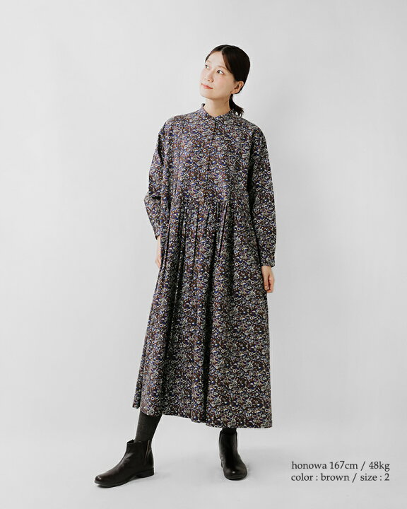 楽天市場】SOIL ソイル 40s ポプリン ミディアム フラワー プリント  