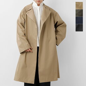 セール【30%OFF】ミズイロインド mizuiro ind コットン トレンチライク コート 3-270057 レディース アウター【☆】