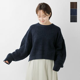 セール【30%OFF】MidiUmi ミディウミ コットンウールミックス パイル ボア ニット プルオーバー “pile boa knit pull over” 3-729946 レディース