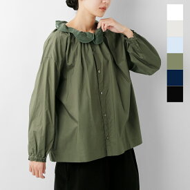 セール【30%OFF】universal seven ユニヴァーサルセブン コットン ナチュラルタイプライター イタリアンフィレレース 2way ブラウス us254bl021 レディース【☆】