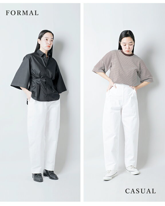 楽天市場】LOEFF ロエフ コットン ツイル ボンタン トラウザー パンツ 