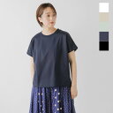 【30%OFF】SIRENE MERMAID シレーネマーメイド 接触冷感 スーピマコットン ポンチ フレンチスリーブ クルーネック プルオーバー mwbm5045-fn レディース【3こ1】