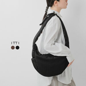 ITTI �C�b�` ���� �O�����^ �V�����_�[�o�b�O ANNIE PUFFER TOWN MOON BAG / CERATO BRIGHT itti-bag-121-cb���f�B�[�X 2026ss�V�� �t�āy�N�[�|���Ώہz