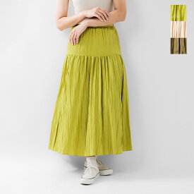 【60%OFF】ESPEYRAC エスペラック 切替 ワッシャー プリーツ スカート 7523301 レディース 【クーポン対象】