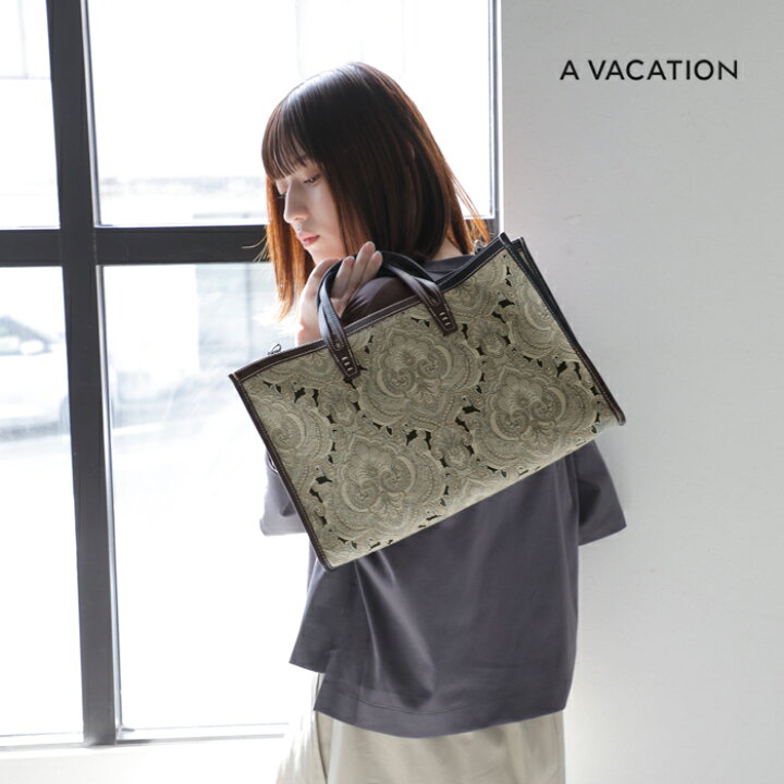 楽天市場】＜☆3＞A VACATION ア ヴァケーション 2way スクエア トート 