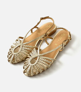 PAOLO BOVE �p�I�� �{�[�� ���U�[ �o�b�N �X�g���b�v �t���b�g �T���_�� chr-ss24-124 ���f�B�[�X�y�T�C�Y�������񖳗��z