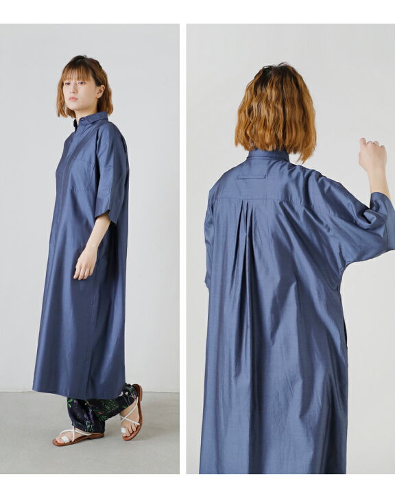 楽天市場】TICCA ティッカ コットン テント 半袖 シャツ ワンピース  