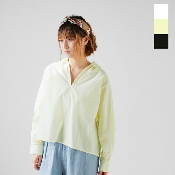 楽天市場】TICCA ティッカ コットン ハーブ スキッパー シャツ tbes 