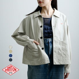 DANTON ダントン ナイロンオックス ドルマンスリーブ ジャケット dt-a0652tny-26ssレディース 2026ss新作 春夏ライトアウター スプリングジャケット バックギャザー 軽量 ショート Aライン 襟付き ゆったり ドロップショルダー【海外出荷不可】【クーポン対象】