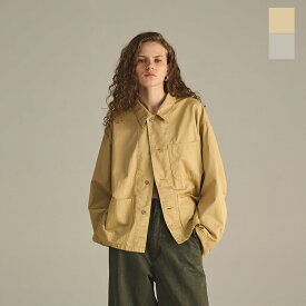 【40%OFF】kha:ki カーキ ライトツイル ワイド スクエア ジャケット “WIDE SQUARE JACKET” mil25hjk3231-yo 2025ss新作 レディース【3こ1】