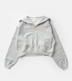 【30%OFF】ORCIVAL オーチバル オーシバル コットン 裏毛 セーラーカラー ジップアップ パーカー or-c0428-yo 2025ss新作 レディース【海外出荷不可】【☆】