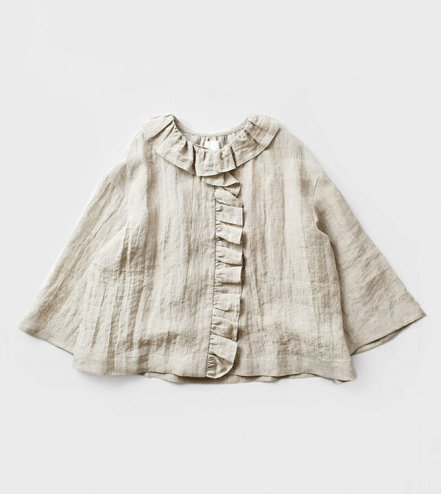 楽天市場】【20%OFF】MAGALI マガリ コルトレイクリネン フリル 