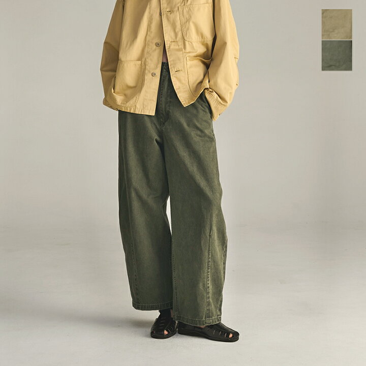 楽天市場】kha:ki カーキ コットン ウォッシュド チノ ワイド  