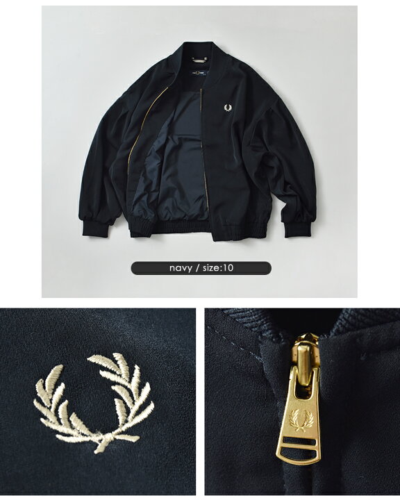 楽天市場】FRED PERRY フレッド ペリー テニス ボンバー ジャケット 