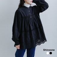 Shinzone シンゾーン コットン チャーチ ブラウス CHURCH BLOUSE 26amsbl06 レディース 2026aw新作 秋冬…