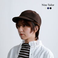 Nine Tailor ナインテイラー ツイード 6パネル キャップ Lymington Cap n-196-same3 レディース 2026aw新…