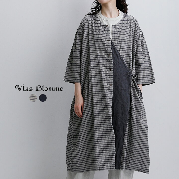 楽天市場】Vlas Blomme ヴラスブラム ヴィンテージチェックストライプ 