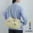 and wander アンドワンダー シル ショルダーバッグ sil shoulder bag 574-6985133 ユニセックス 2026ss新作 春夏【ク…