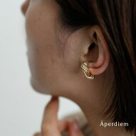 【3こ1】セール【30%OFF】Aperdiem アペルディエム トライン ウィーヴ イヤーカフ Trine Weave Ear Cuff …