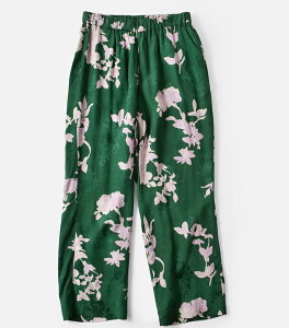 ne Quittez pas �k�L�e�p �V�����g���W���K�[�h ���[�Y�v�����g �p���c Shantoon Jacquard Rose Print Pants 010661wl3 ���f�B�[�X 2026ss�V�� �t�āy�T�C�Y�������񖳗��z�y�N�[�|���Ώہz