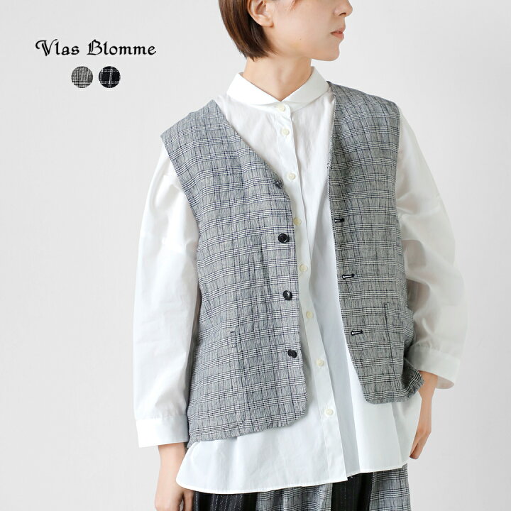 楽天市場】Vlas Blomme ヴラスブラム リネン クラシカル チェック 