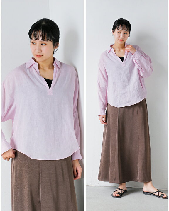 楽天市場】セール【20%OFF】TICCA ティッカ リネン スキッパー シャツ