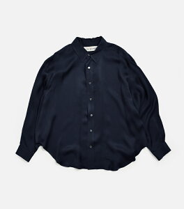 Shinzone �V���]�[�� �V���L�[ �L���v�� �V���c SILKY CUPRA SHIRT 26smsbl13 ���f�B�[�X 2026ss�V�� �t�āy�N�[�|���Ώہz