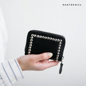 MASTER&Co. マスターアンドコー ブッテーロレザー スタッズ ウォレット mc1656 レディース 2026ss新作 春夏