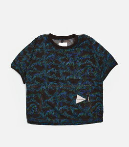 and wander �A���h�����_�[ �v�����g �E�B���hT�V���c printed wind T 574-6121015 ���f�B�[�X 2026ss�V�� �t�āy�N�[�|���Ώہz