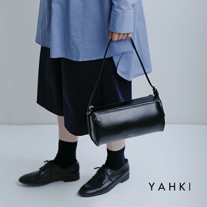 楽天市場】YAHKI ヤーキ ソフトダブルフェイスレザー ハンドバッグ yh 