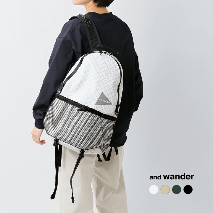 楽天市場】and wander アンドワンダー エコパック 20L デイパック 