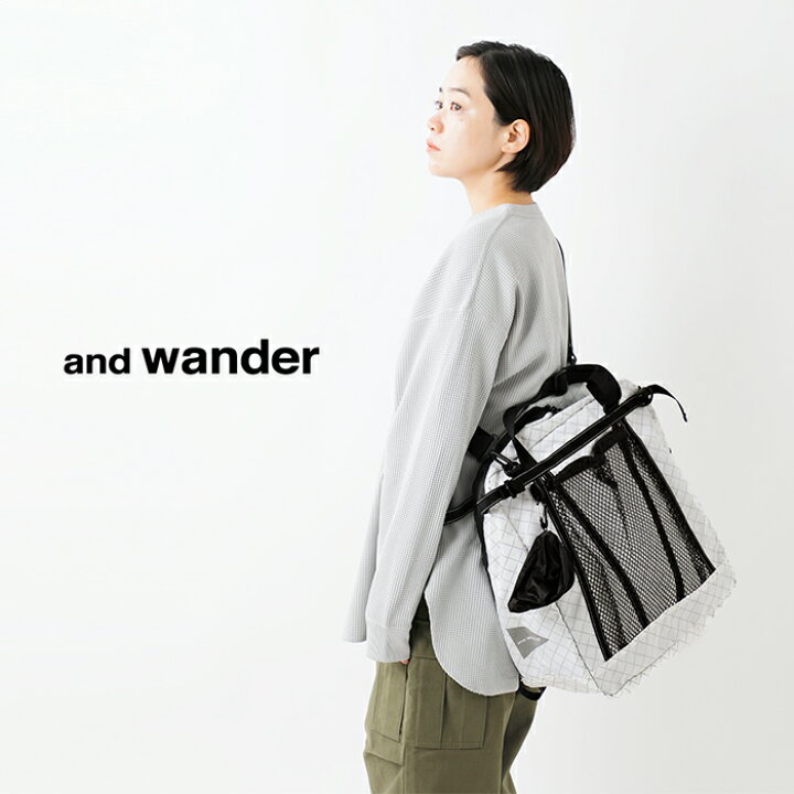 楽天市場】and wander アンドワンダー エコパック 30L 3wayトート 