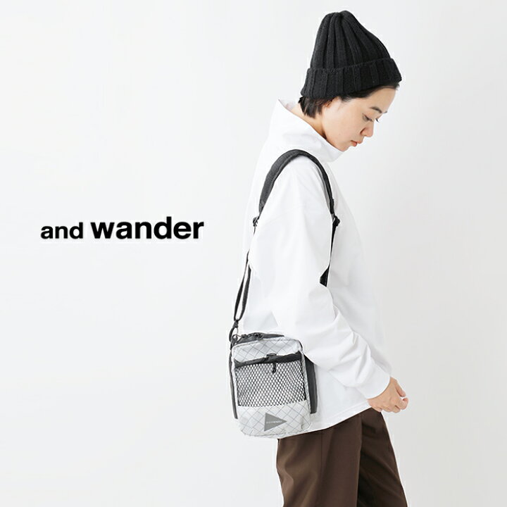 楽天市場】and wander アンドワンダー エコパック ショルダーポーチ 