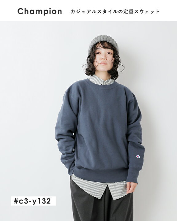 楽天市場】Champion チャンピオン リバースウィーブ クルーネック 