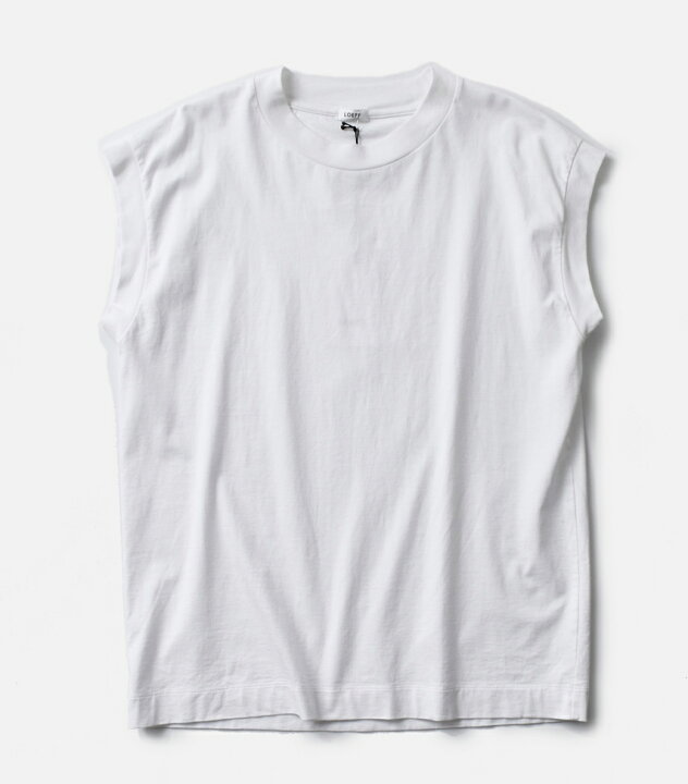 楽天市場】LOEFF ロエフ スビンコットン 天竺 ノースリーブ クルー  