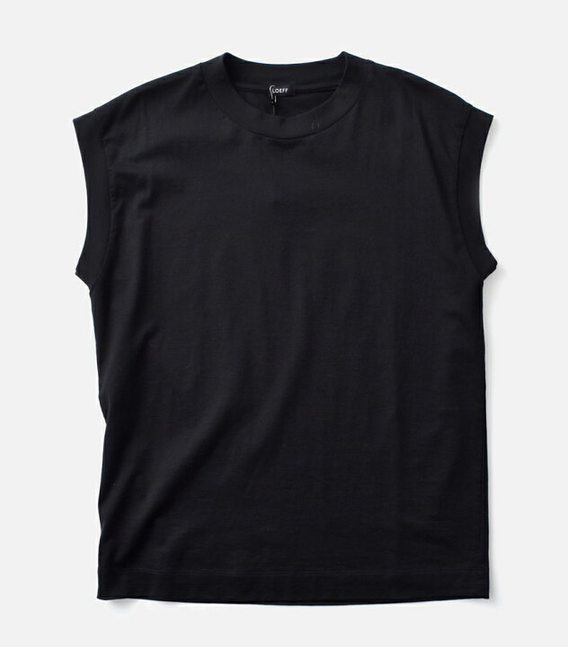 楽天市場】LOEFF ロエフ スビンコットン 天竺 ノースリーブ クルー  